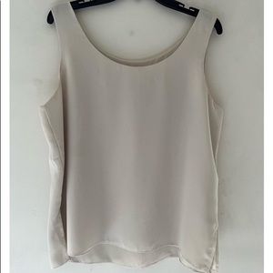 Vintage the White House 100% Silk cream top - Size m - Circa 90’s - unworn